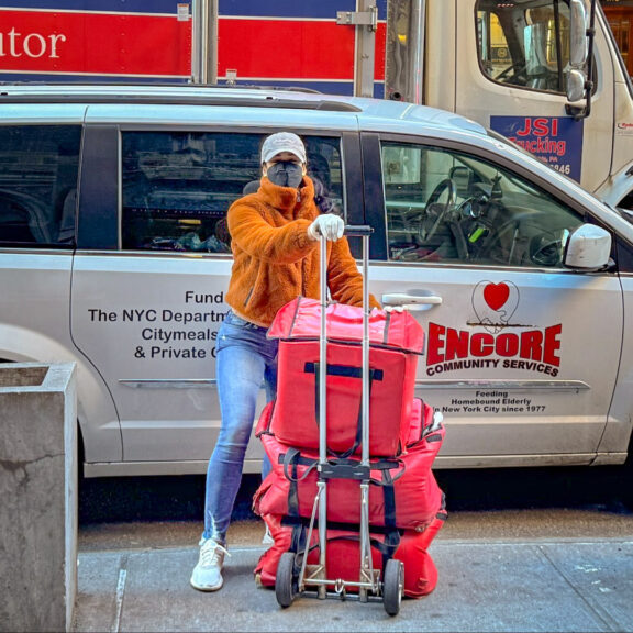 Nutritious meals delivered daily helping homebound seniors stay healthy